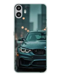 Чехол для Nothing CMF Phone 1 с картинкой «BMW в огнях города» Чехол для Nothing CMF Phone 1 с картинкой «BMW в огнях города»