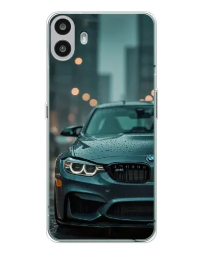 Чехол для Nothing CMF Phone 1 с картинкой «BMW в огнях города» Чехол для Nothing CMF Phone 1 с картинкой «BMW в огнях города»