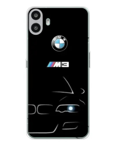 Чехол для Nothing CMF Phone 1 с картинкой «Минималистичный принт BMW M3» Чехол для Nothing CMF Phone 1 с картинкой «Минималистичный принт BMW M3»