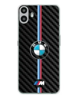 Чехол для Nothing CMF Phone 1 с картинкой «Эмблема BMW и карбон» Чехол для Nothing CMF Phone 1 с картинкой «Эмблема BMW и карбон»