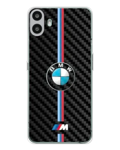 Чехол для Nothing CMF Phone 1 с картинкой «Эмблема BMW и карбон» Чехол для Nothing CMF Phone 1 с картинкой «Эмблема BMW и карбон»