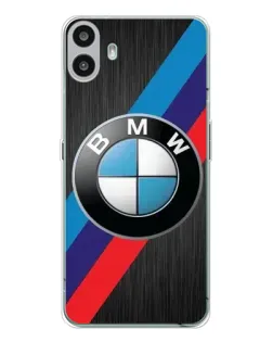 Чехол для Nothing CMF Phone 1 с картинкой «BMW M-stripes стиль» Чехол для Nothing CMF Phone 1 с картинкой «BMW M-stripes стиль»