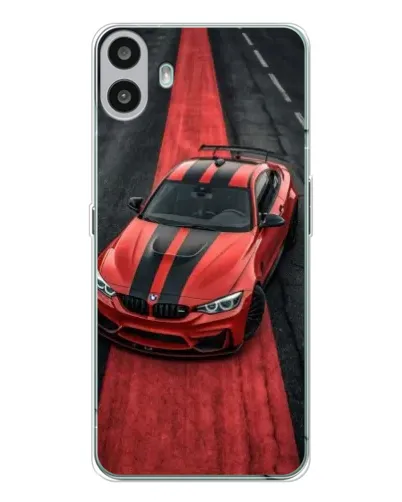 Чехол для Nothing CMF Phone 1 с картинкой «BMW на красной дорожке» Чехол для Nothing CMF Phone 1 с картинкой «BMW на красной дорожке»