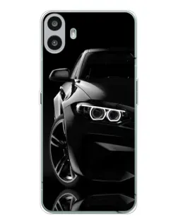 Чехол для Nothing CMF Phone 1 с картинкой «Черная BMW — профиль» Чехол для Nothing CMF Phone 1 с картинкой «Черная BMW — профиль»