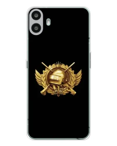 Чехол для Nothing CMF Phone 1 с картинкой «PUBG — оранжевый градиент» Чехол для Nothing CMF Phone 1 с картинкой «PUBG — оранжевый градиент»