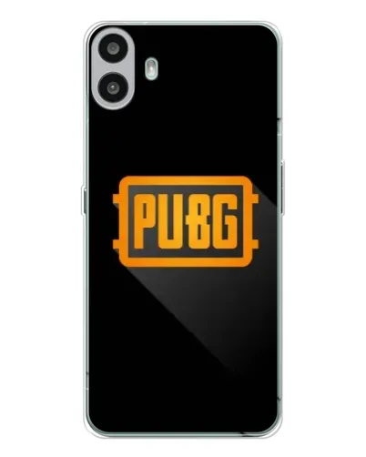 Чехол для Nothing CMF Phone 1 с картинкой «PUBG — рамка лого» Чехол для Nothing CMF Phone 1 с картинкой «PUBG — рамка лого»