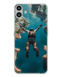 Чохол для Nothing CMF Phone 1 з картинкою «PUBG — вільне падіння» Чохол для Nothing CMF Phone 1 з картинкою «PUBG — вільне падіння»