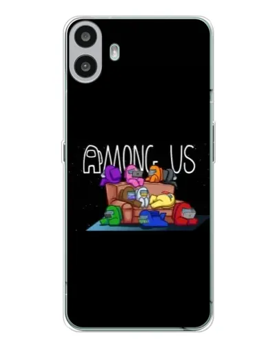 Чехол для Nothing CMF Phone 1 с картинкой «Логотип Among Us» Чехол для Nothing CMF Phone 1 с картинкой «Логотип Among Us»