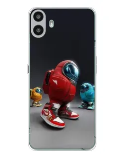 Чохол для Nothing CMF Phone 1 з картинкою «Among Us — 3D стиль» Чохол для Nothing CMF Phone 1 з картинкою «Among Us — 3D стиль»