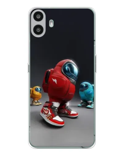 Чехол для Nothing CMF Phone 1 с картинкой «Among Us — 3D стиль» Чехол для Nothing CMF Phone 1 с картинкой «Among Us — 3D стиль»