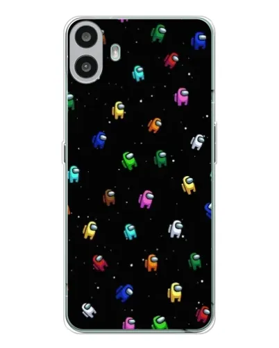 Чехол для Nothing CMF Phone 1 с картинкой «Экипаж Among Us» Чехол для Nothing CMF Phone 1 с картинкой «Экипаж Among Us»