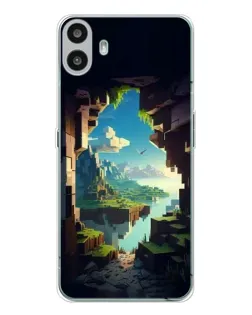 Чохол для Nothing CMF Phone 1 з картинкою «Вид з печери» Чохол для Nothing CMF Phone 1 з картинкою «Вид з печери»