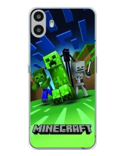 Чехол для Nothing CMF Phone 1 с картинкой «Команда героев игры»