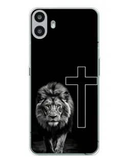 Чохол для Nothing CMF Phone 1 з картинкою «Лев та Хрест» Чохол для Nothing CMF Phone 1 з картинкою «Лев та Хрест»