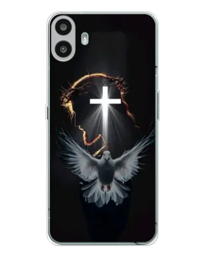 Чехол для Nothing CMF Phone 1 с картинкой «Голубь и Свет» Чехол для Nothing CMF Phone 1 с картинкой «Голубь и Свет»