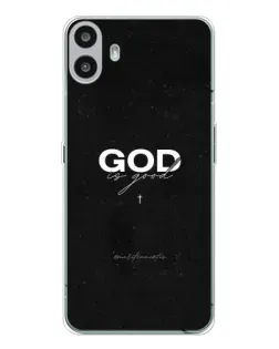 Чехол для Nothing CMF Phone 1 с картинкой «GOD — Бог над всем»