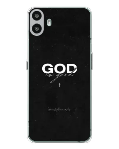 Чехол для Nothing CMF Phone 1 с картинкой «GOD — Бог над всем» Чехол для Nothing CMF Phone 1 с картинкой «GOD — Бог над всем»