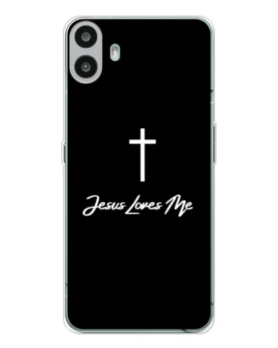 Чехол для Nothing CMF Phone 1 с картинкой «Иисус любит тебя» Чехол для Nothing CMF Phone 1 с картинкой «Иисус любит тебя»