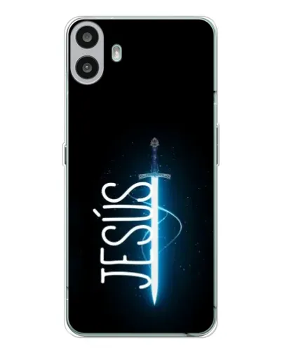 Чехол для Nothing CMF Phone 1 с картинкой «Меч Духа Jesus» Чехол для Nothing CMF Phone 1 с картинкой «Меч Духа Jesus»