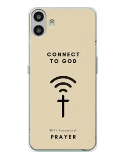 Чехол для Nothing CMF Phone 1 с картинкой «Молитва Connect»