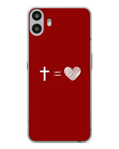 Чехол для Nothing CMF Phone 1 с картинкой «Уравнение любви» Чехол для Nothing CMF Phone 1 с картинкой «Уравнение любви»