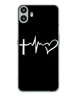 Чехол для Nothing CMF Phone 1 с картинкой «Пульс веры»