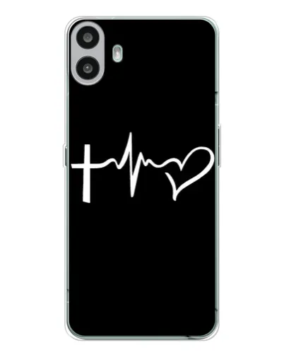 Чехол для Nothing CMF Phone 1 с картинкой «Пульс веры» Чехол для Nothing CMF Phone 1 с картинкой «Пульс веры»