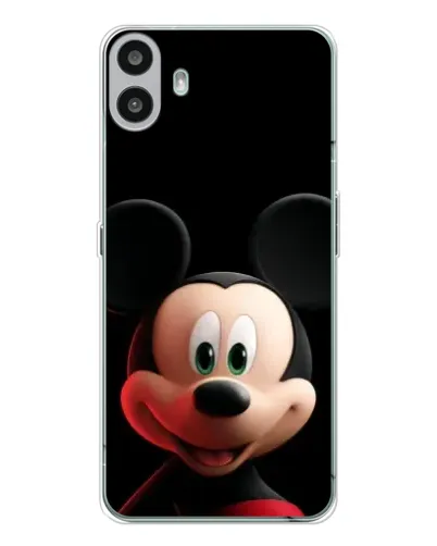 Чехол для Nothing CMF Phone 1 с картинкой «Улыбающийся Микки Маус»
