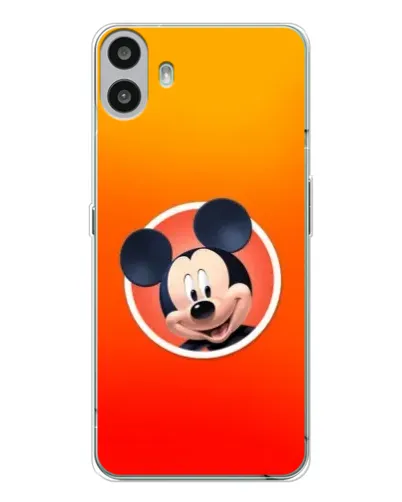Чехол для Nothing CMF Phone 1 с картинкой «Mickey в круге»