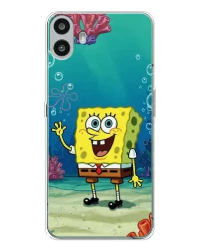 Чехол для Nothing CMF Phone 1 с картинкой «Подводный привет»