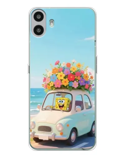 Чехол для Nothing CMF Phone 1 с картинкой «Автомобильное путешествие»