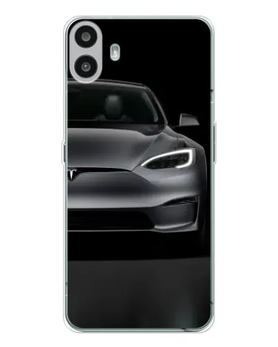 Чехол для Nothing CMF Phone 1 с картинкой «Tesla Model S Look»