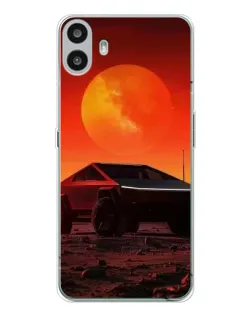 Чохол для Nothing CMF Phone 1 з картинкою «Cybertruck на Марсі» Чохол для Nothing CMF Phone 1 з картинкою «Cybertruck на Марсі»