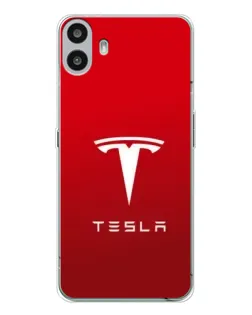 Чохол для Nothing CMF Phone 1 з картинкою «Tesla Red Classic» Чохол для Nothing CMF Phone 1 з картинкою «Tesla Red Classic»