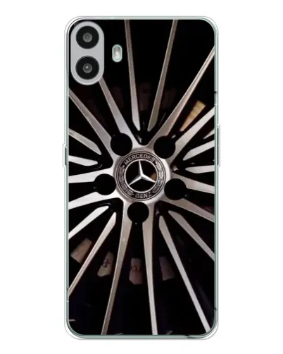 Чехол для Nothing CMF Phone 1 с картинкой «Диск Mercedes» Чехол для Nothing CMF Phone 1 с картинкой «Диск Mercedes»