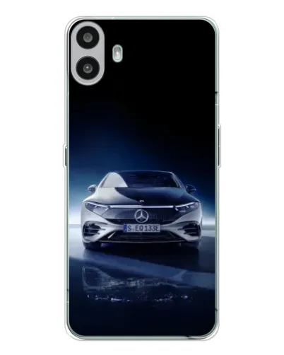 Чехол для Nothing CMF Phone 1 с картинкой «Ночной Mercedes EQ» Чехол для Nothing CMF Phone 1 с картинкой «Ночной Mercedes EQ»