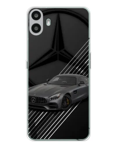 Чехол для Nothing CMF Phone 1 с картинкой «Mercedes AMG — графика» Чехол для Nothing CMF Phone 1 с картинкой «Mercedes AMG — графика»