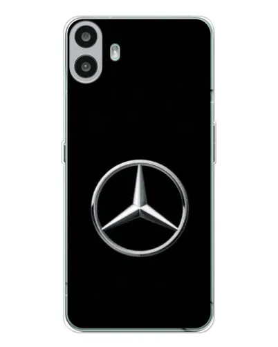Чехол для Nothing CMF Phone 1 с картинкой «Mercedes классический лого» Чехол для Nothing CMF Phone 1 с картинкой «Mercedes классический лого»