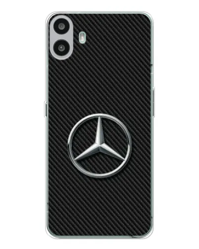 Чехол для Nothing CMF Phone 1 с картинкой «Карбоновый Mercedes стиль» Чехол для Nothing CMF Phone 1 с картинкой «Карбоновый Mercedes стиль»
