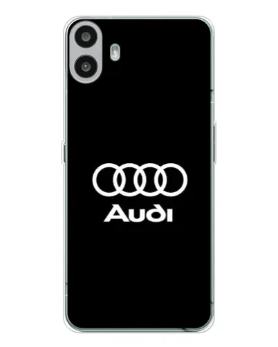 Чехол для Nothing CMF Phone 1 с картинкой «Классическое лого Audi»