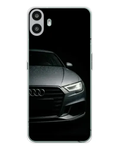 Чехол для Nothing CMF Phone 1 с картинкой «Audi — детализация кузова»
