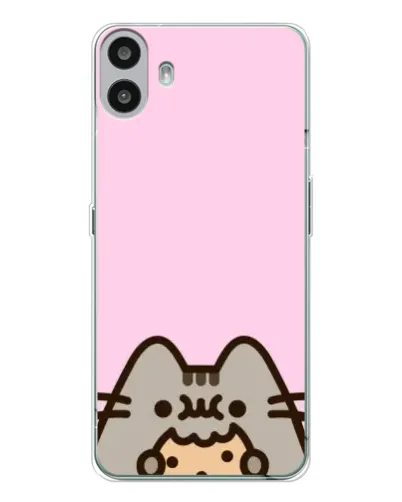 Чехол для Nothing CMF Phone 1 с картинкой «Pusheen и печенье» Чехол для Nothing CMF Phone 1 с картинкой «Pusheen и печенье»