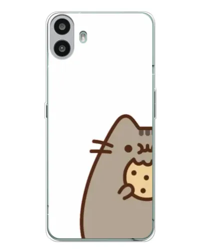 Чехол для Nothing CMF Phone 1 с картинкой «Пушин с печеньем» Чехол для Nothing CMF Phone 1 с картинкой «Пушин с печеньем»