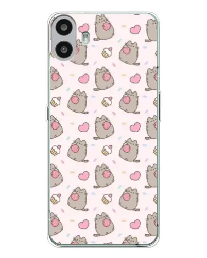 Чехол для Nothing CMF Phone 1 с картинкой «Пушин и сладости» Чехол для Nothing CMF Phone 1 с картинкой «Пушин и сладости»