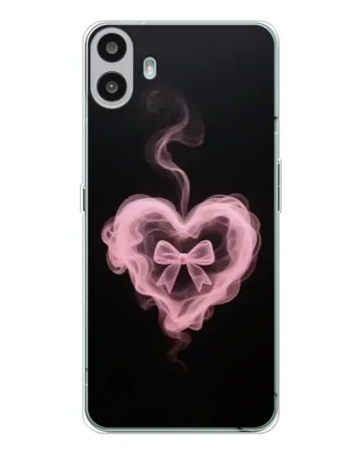 Чехол для Nothing CMF Phone 1 с картинкой «Дымчатое сердце» Чехол для Nothing CMF Phone 1 с картинкой «Дымчатое сердце»