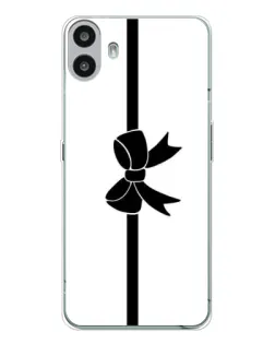 Чехол для Nothing CMF Phone 1 с картинкой «Вертикальный бант»