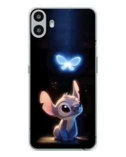 Чехол для Nothing CMF Phone 1 с картинкой «Сияющий Стич»