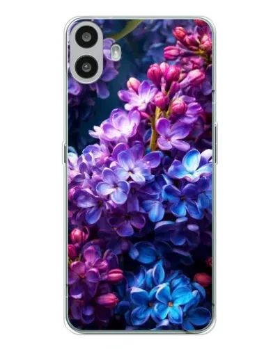 Чохол для Nothing CMF Phone 1 з картинкою «Бузковий цвіт»