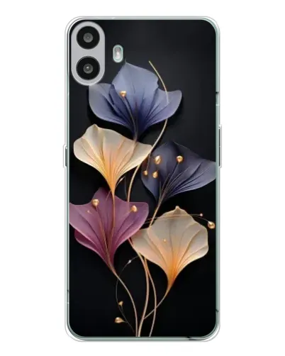 Чохол для Nothing CMF Phone 1 з картинкою «Лілові квіти грації»