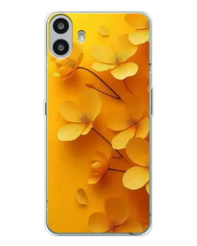 Чохол для Nothing CMF Phone 1 з картинкою «Золоті пелюстки»